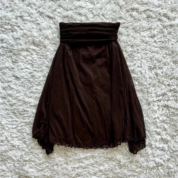 Vintage 90’s Low Waisted Pixie Fairy Tiered Skirt - Picture 5 of 8